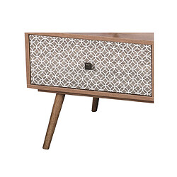 Avis CONSOLE TABLE DE SALON RECTANGULAIRE MEUBLE TV TABLE BASSE DECORE 1 TIROIR 100X50XH46,5CM+Urban Living