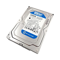 Disque Dur 500Go SATA 3.5 Western Digital Caviar Blue WD5000AAKS-402AA0 7200rpm 16Mo · Reconditionné 