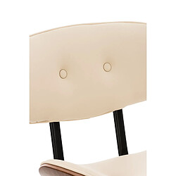 Non Tabouret de bar Sarnia simili cuir pas cher