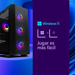 PC de bureau PcCom PCCOMRDY12400F32-4060TIW Intel Core i5-12400F 32 GB RAM 1 TB SSD Nvidia Geforce RTX 4060 pas cher