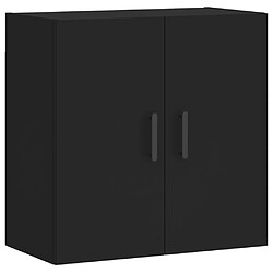 Maison Chic Armoire murale,Meuble de Rangement pour salon,cuisine noir 60x31x60 cm bois d'ingénierie -MN67686