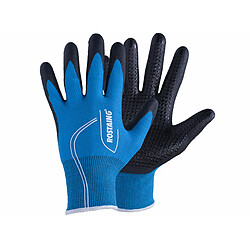 Gants de protection Canada pour jardinage mi-saison T7 Bleu électrique - Rostaing