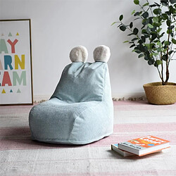 The Home Deco Kids Poire enfant en velours côtelé Ted Bleu ciel. pas cher