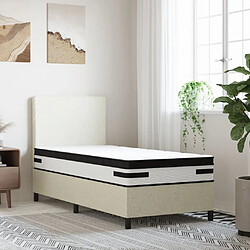 vidaXL Matelas à ressorts ensachés moyen plus 70x200 cm