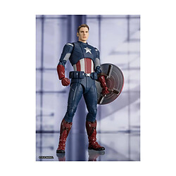 Tamashi Avengers : Endgame - Figurine S.H. Figuarts Captain America Cap VS. Cap Edition 15 cm