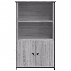 Acheter vidaXL Buffet haut sonoma gris 62x32x103,5 cm bois d'ingénierie