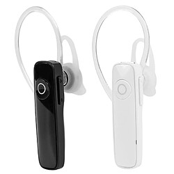 GUPBOO Mini M165 Casque Bluetooth sans fil Appel mains libres et casque d'affaires Casque Bluetooth avec micro pour tous les téléphones intelligents