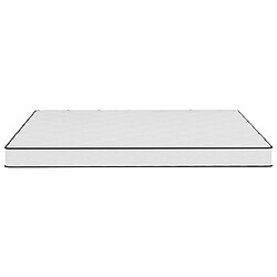 Avis vidaXL Matelas en mousse moyennement doux 180x200 cm