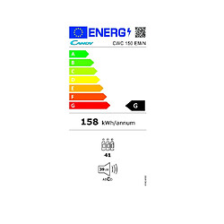 Cave à vin de service 41 bouteilles - cwc150emn - CANDY