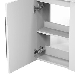 Acheter Meuble lave-mains moderne avec lavabo 45cm / Blanc