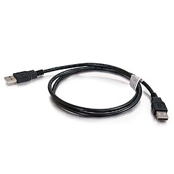 Cables To Go C2G 2m USB 2.0 A Cable M câble USB USB A Noir