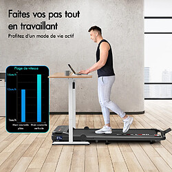 BLACK LORD Tapis de Course/Marche Électrique Maison Bureau Incliné Pliable pas cher