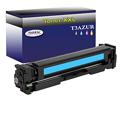 Toner Laser compatible type T3AZUR pour HP CF401X Cyan- T3AZUR Toner Laser compatible type T3AZUR pour HP CF401X Cyan - 2 300p - T3AZUR