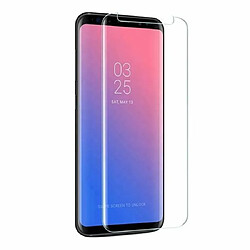 Riff Verre de Protection Pleine Surface + Lampe UV + Nano Colle pour Samsung Galaxy S8 Plus G955 