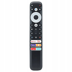 GUPBOO Télécommande Universelle de Rechange pour téléviseur intelligent TCL 8K QLED avec bouton poussoir