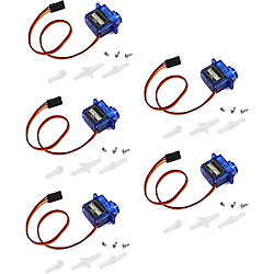 5pcs Micro Servo Moteur 9G RC Hélicoptère Avion Bateau Robot Contrôles Mini Servo