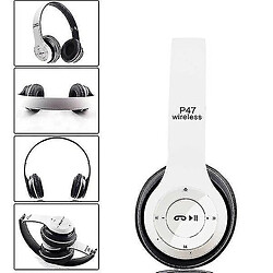 Acheter Universal Casque Bluetooth p47 casque Bluetooth pliable sur-auriculaire