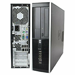 HP Compaq 8000 Elite SFF INTEL CORE 2 DUO E8400/4Go/250Go HDD/INTEL Q45-Q43 EXPRESS CHIPSET/DVD-RW/WIN10/ANS CLAVIER, SANS STYLO · Reconditionné 