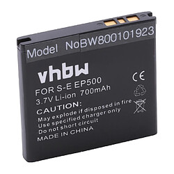 Vhbw Batterie Li-Ion pour SONY-ERICSSON U5, U5i Vivaz, Cosmic, U5a Vivaz, Kurara, Vivaz, Vivaz pro, Xperia Active, Live avec Walkman remplace la réf. EP500 