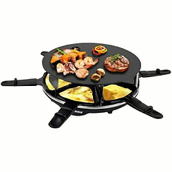 Syntrox Germany raclette avec plaque de cuisson en vitrocéramique pour 6 personnes 