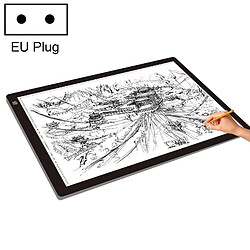 Wewoo Tablette graphique 23W 12V LED Trois niveaux de luminosité Acrylique Copie conseils dessin Anime Sketch Sketchpad, prise UE