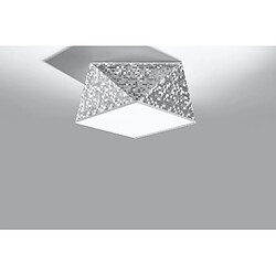 Sollux Plafonniers Plafonniers Flush Light Argent E27