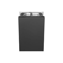 Smeg ST4522IN Lave-Vaisselle 9.9L 1950W 220V 9 Couverts 46dB Inox Noir 