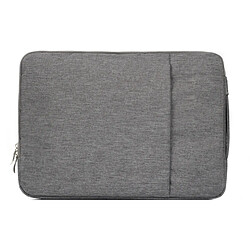 Wewoo Sacoche pour ordinateur portable gris MacBook Air, Lenovo et autres ordinateurs portables, Taille: 32.2x21.8x2cm 11.6 pouces Universel Mode Soft Laptop Denim Sacs Zipper Notebook Case Pouch 