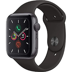 Apple Watch Series 5 - 44mm - GPS - Alu Gris Sidéral / Bracelet Sport Noir