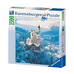 Ravensburger - Puzzle Neuschwanstein en hiver 1500 pièces, 16219