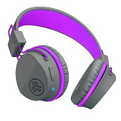 JLAB AUDIO JLab JBuddies Casque Arceau Micro USB Bluetooth Gris, Violet