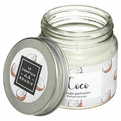 Bougie Parfumée en Verre Bocal 65g Coco