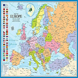 Eurographics carte de lEurope Puzzle (1000 piAces)