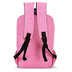 Wewoo Sacoche pour ordinateur portable Magenta MacBook 15,6 pouces et moins, Samsung, Lenovo, Sony, DELL Alienware, CHUWI, ASUS, HP sac à dos, taille: 43x28x12cm, à bandoulière à universel multifonctions