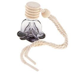 Avis 50pcs 10ml bouteille de parfum vide voiture suspendu pendentif décor à la maison fleur