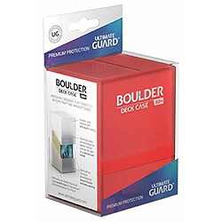 Ultimate guard Boulder 80+ coffret Deck Rubis