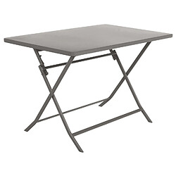 Hesperide Table de jardin pliante rectangulaire Greensboro - 4 Places - Marron tonka