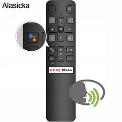 GUPBOO Télécommande Universelle de Rechange pour TCL Android 4K Smart TV Netflix YouTube 49P30F