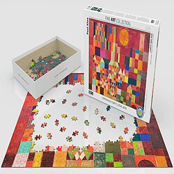 Eurographics Puzzle Paul Klee Castle and Sun (1000 pièces, Multicolore)