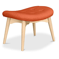 ICONIK INTERIOR Ottoman Kontor - Design Scandinave Orange