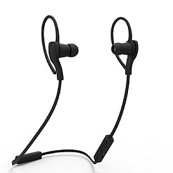 Wewoo Casque de sport Écouteurs intra-auriculaires Bluetooth sans fil style BT-H06 magnétiques V4.1 Noir