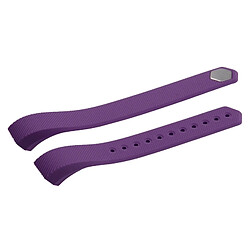 Avis Wewoo Bracelet Violet pour Watchband Alta Watch en silicone à texture oblique, petite taille, longueur: environ 18.5cm