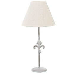 Lampe de bureau Alexandra House Living Blanc Métal 40 W 23 x 48 x 23 cm 