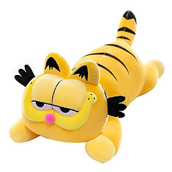 Universal Garfield Cartoon Figure Cat avec des rayures noires Soft Doll Girl Plush Toy 