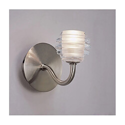 Luminaire Center Applique murale Sphere Nickel satiné