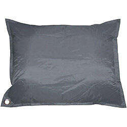 Jardindeco Grand coussin uni Maxi XL gris anthracite.