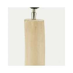 Acheter Aubry Gaspard Pied de lampe en bois d'eucalyptus Petit modèle.