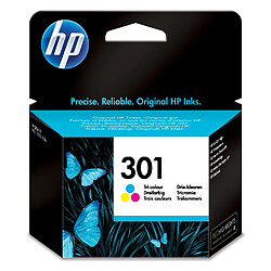 HP 301 cartouche d'encre trois couleurs authentique