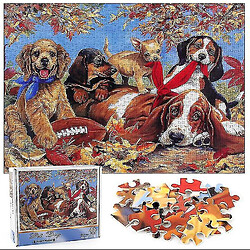 Universal Puzzle de puzzle pour animaux de compagnie, 1000 PCS Puzzle de décompression pédagogique, décoration murale