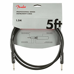 Professional Series Instrument Cable 1.5m Black Fender